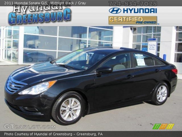 2011 Hyundai Sonata GLS in Midnight Black