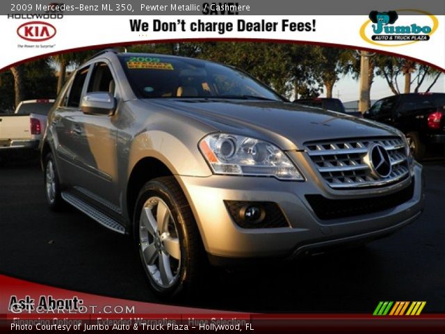 2009 Mercedes-Benz ML 350 in Pewter Metallic