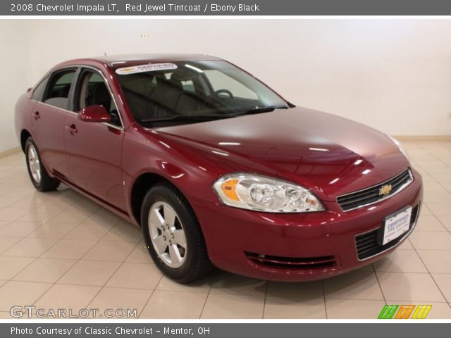 2008 Chevrolet Impala LT in Red Jewel Tintcoat