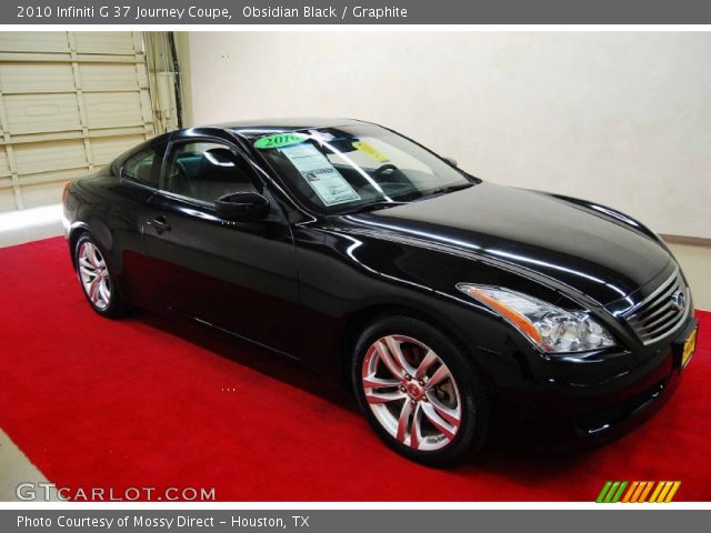 2010 Infiniti G 37 Journey Coupe in Obsidian Black