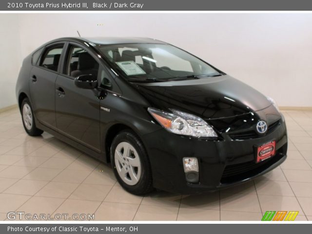 2010 Toyota Prius Hybrid III in Black