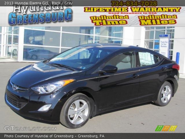 2013 Hyundai Elantra GLS in Black