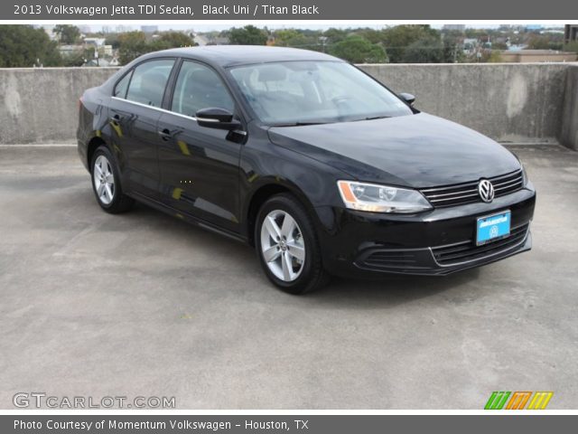 2013 Volkswagen Jetta TDI Sedan in Black Uni
