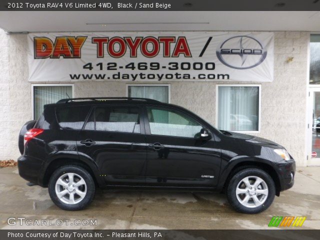 2012 Toyota RAV4 V6 Limited 4WD in Black