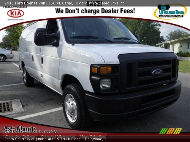 2011 Ford E Series Van E150 XL Cargo in Oxford White