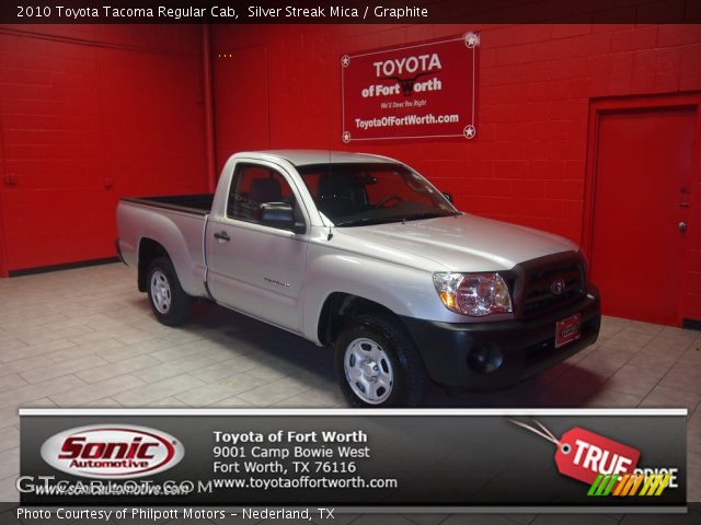 2010 Toyota Tacoma Regular Cab in Silver Streak Mica