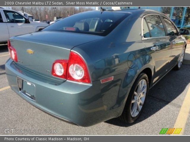 2009 Chevrolet Malibu LTZ Sedan in Silver Moss Metallic