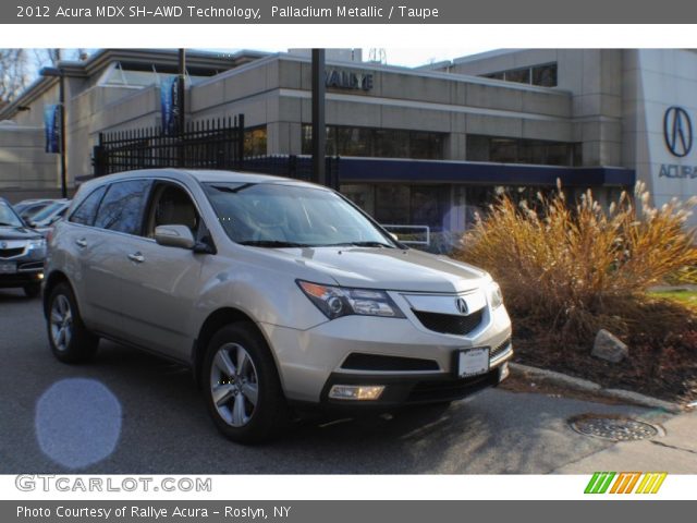 2012 Acura MDX SH-AWD Technology in Palladium Metallic