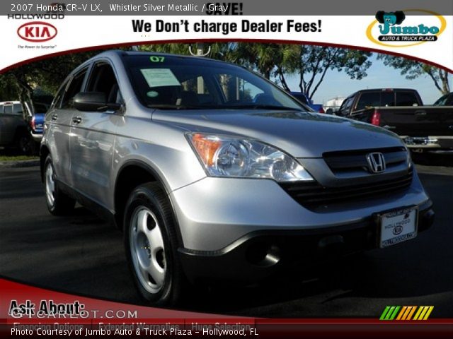 2007 Honda CR-V LX in Whistler Silver Metallic