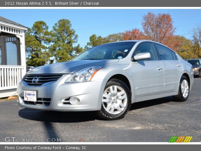 2012 Nissan Altima 2.5 S in Brilliant Silver
