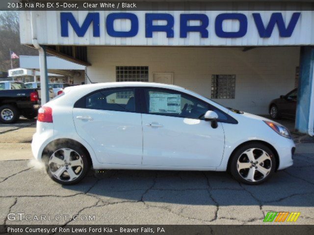 2013 Kia Rio EX 5-Door in Clear White