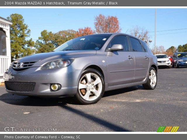 2004 Mazda MAZDA3 s Hatchback in Titanium Gray Metallic