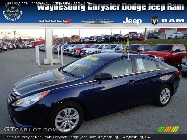 2011 Hyundai Sonata GLS in Indigo Blue Pearl