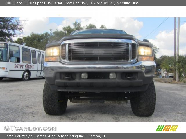 2002 Ford F250 Super Duty Lariat Crew Cab 4x4 in Oxford White