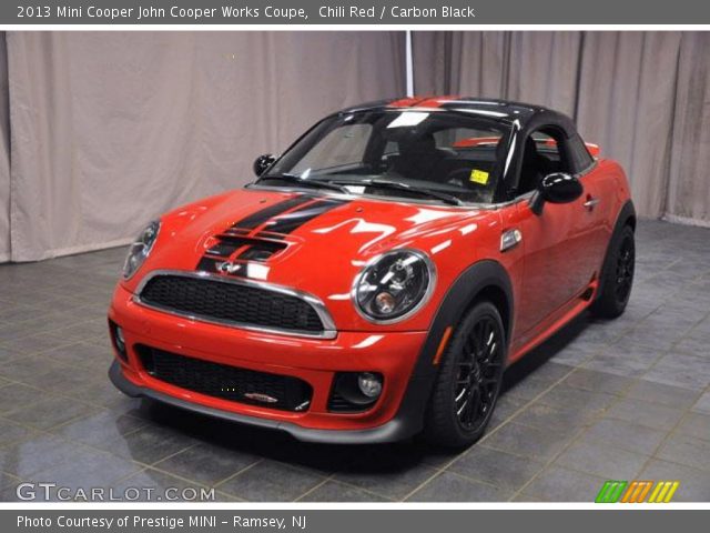 2013 Mini Cooper John Cooper Works Coupe in Chili Red