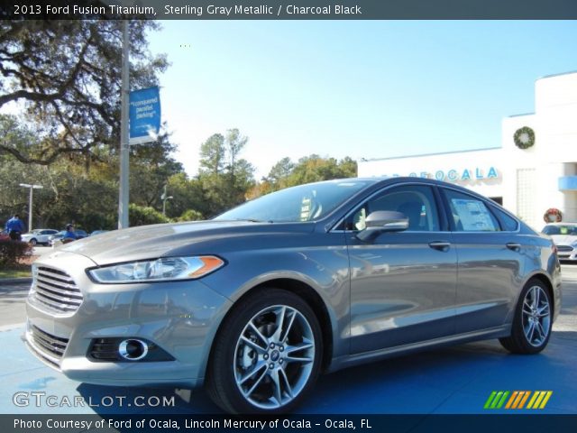 2013 Ford Fusion Titanium in Sterling Gray Metallic