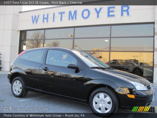 2007 Ford Focus ZX3 SE Coupe in Pitch Black
