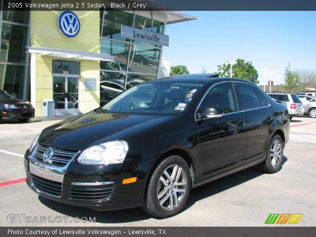 2005 Volkswagen Jetta 2.5 Sedan in Black