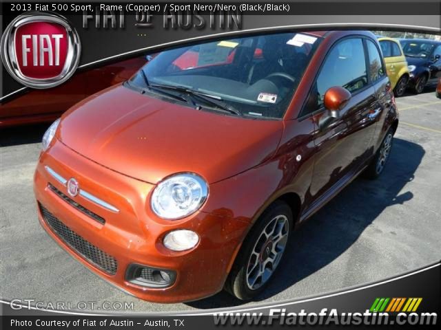 2013 Fiat 500 Sport in Rame (Copper)