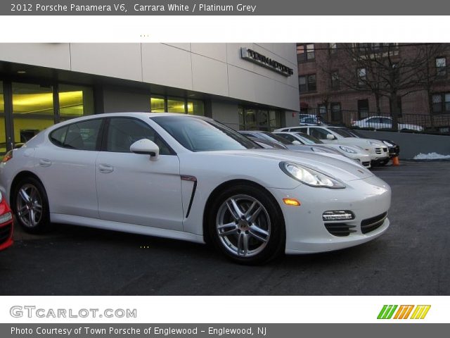 2012 Porsche Panamera V6 in Carrara White