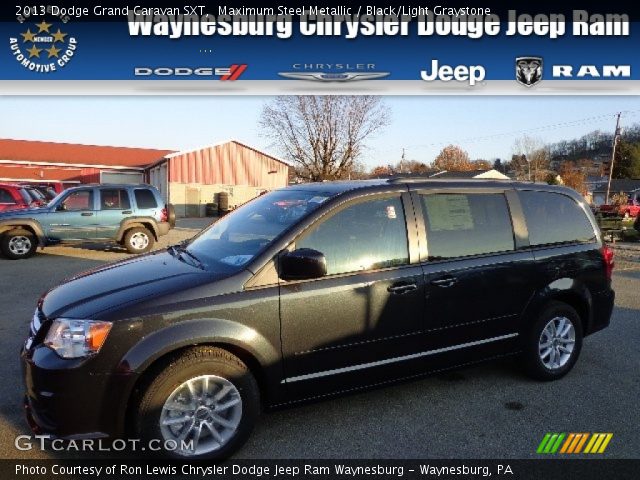 2013 Dodge Grand Caravan SXT in Maximum Steel Metallic