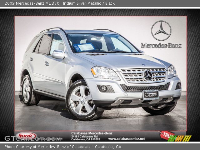 2009 Mercedes-Benz ML 350 in Iridium Silver Metallic