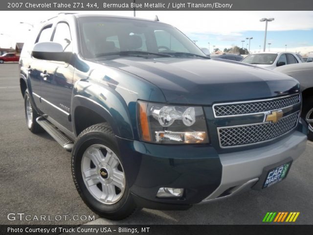 2007 Chevrolet Tahoe Z71 4x4 in Bermuda Blue Metallic