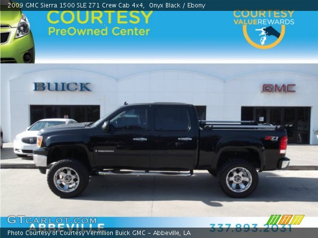 2009 GMC Sierra 1500 SLE Z71 Crew Cab 4x4 in Onyx Black