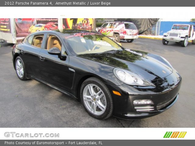 2012 Porsche Panamera 4 in Amethyst Metallic