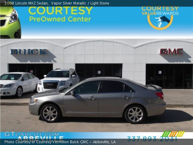 2008 Lincoln MKZ Sedan in Vapor Silver Metallic