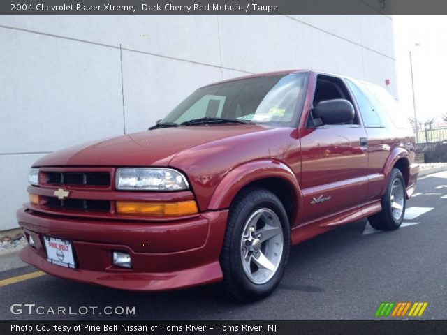 2004 Chevrolet Blazer Xtreme in Dark Cherry Red Metallic