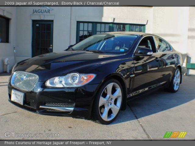 2009 Jaguar XF Supercharged in Ebony Black