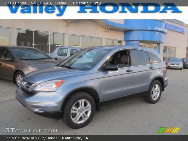 2010 Honda CR-V EX AWD in Glacier Blue Metallic