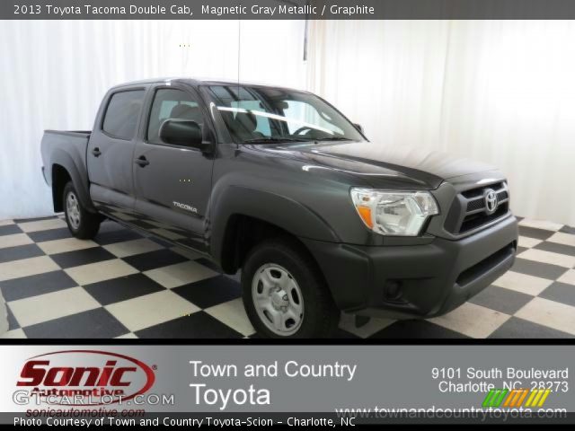 2013 Toyota Tacoma Double Cab in Magnetic Gray Metallic