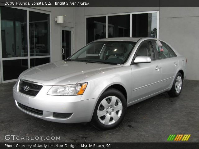 2008 Hyundai Sonata GLS in Bright Silver
