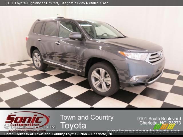 2013 Toyota Highlander Limited in Magnetic Gray Metallic