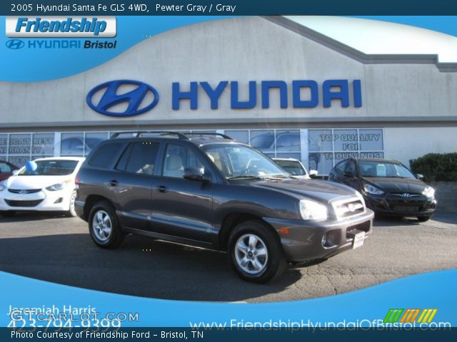 2005 Hyundai Santa Fe GLS 4WD in Pewter Gray