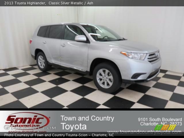 2013 Toyota Highlander  in Classic Silver Metallic