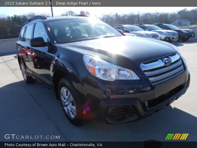 2013 Subaru Outback 2.5i in Deep Indigo Pearl