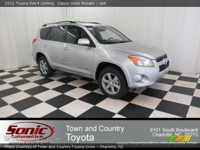 2012 Toyota RAV4 Limited in Classic Silver Metallic