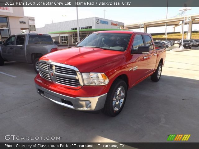 2013 Ram 1500 Lone Star Crew Cab in Flame Red