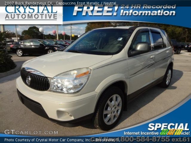 2007 Buick Rendezvous CX in Cappuccino Frost Metallic