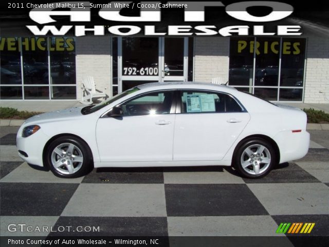 2011 Chevrolet Malibu LS in Summit White