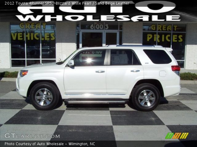 2012 Toyota 4Runner SR5 in Blizzard White Pearl