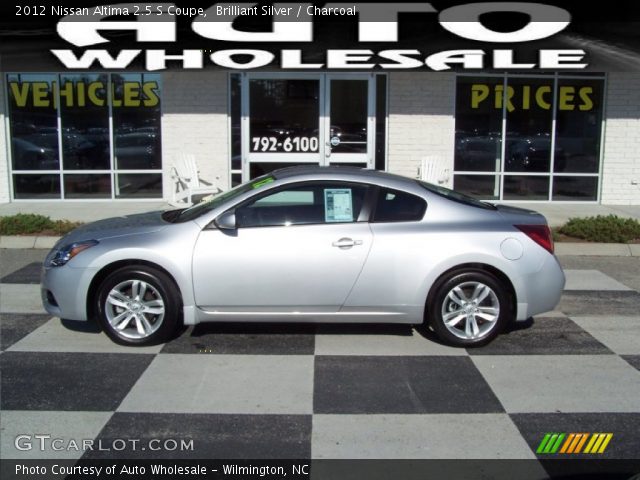 2012 Nissan Altima 2.5 S Coupe in Brilliant Silver