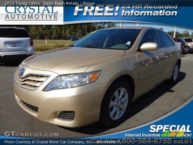 2011 Toyota Camry  in Sandy Beach Metallic