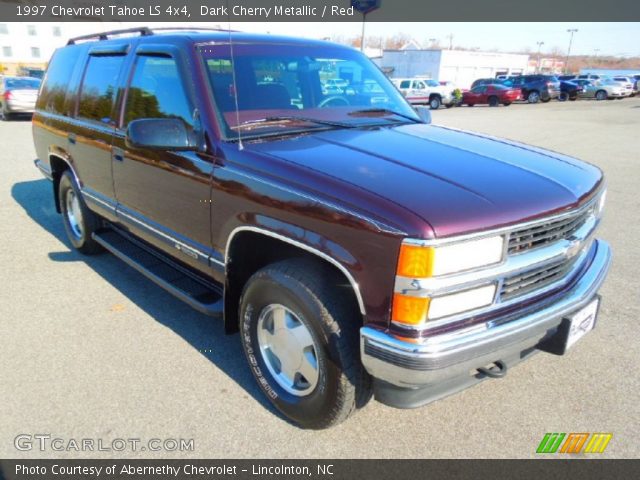 1997 Chevrolet Tahoe LS 4x4 in Dark Cherry Metallic
