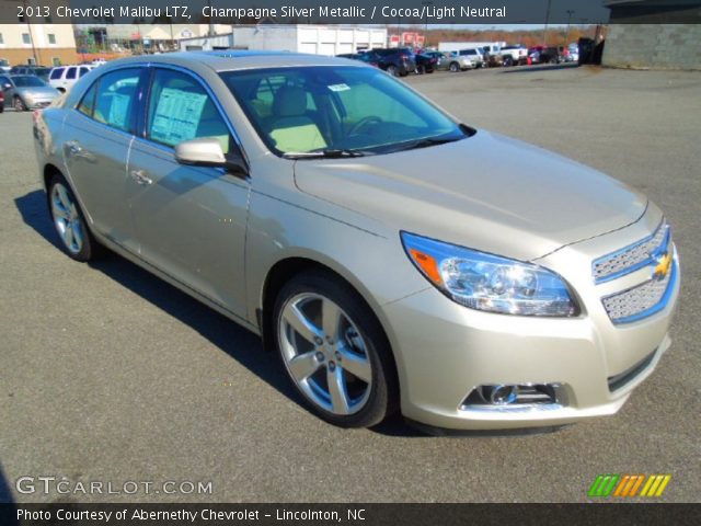 2013 Chevrolet Malibu LTZ in Champagne Silver Metallic