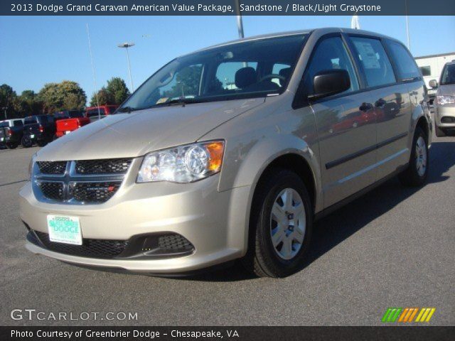 2013 Dodge Grand Caravan American Value Package in Sandstone