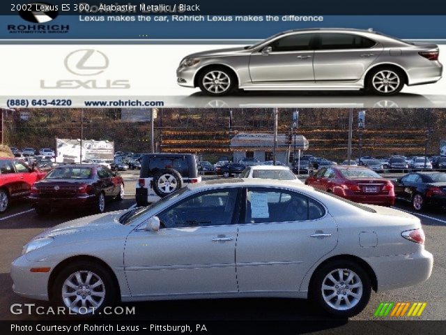 2002 Lexus ES 300 in Alabaster Metallic